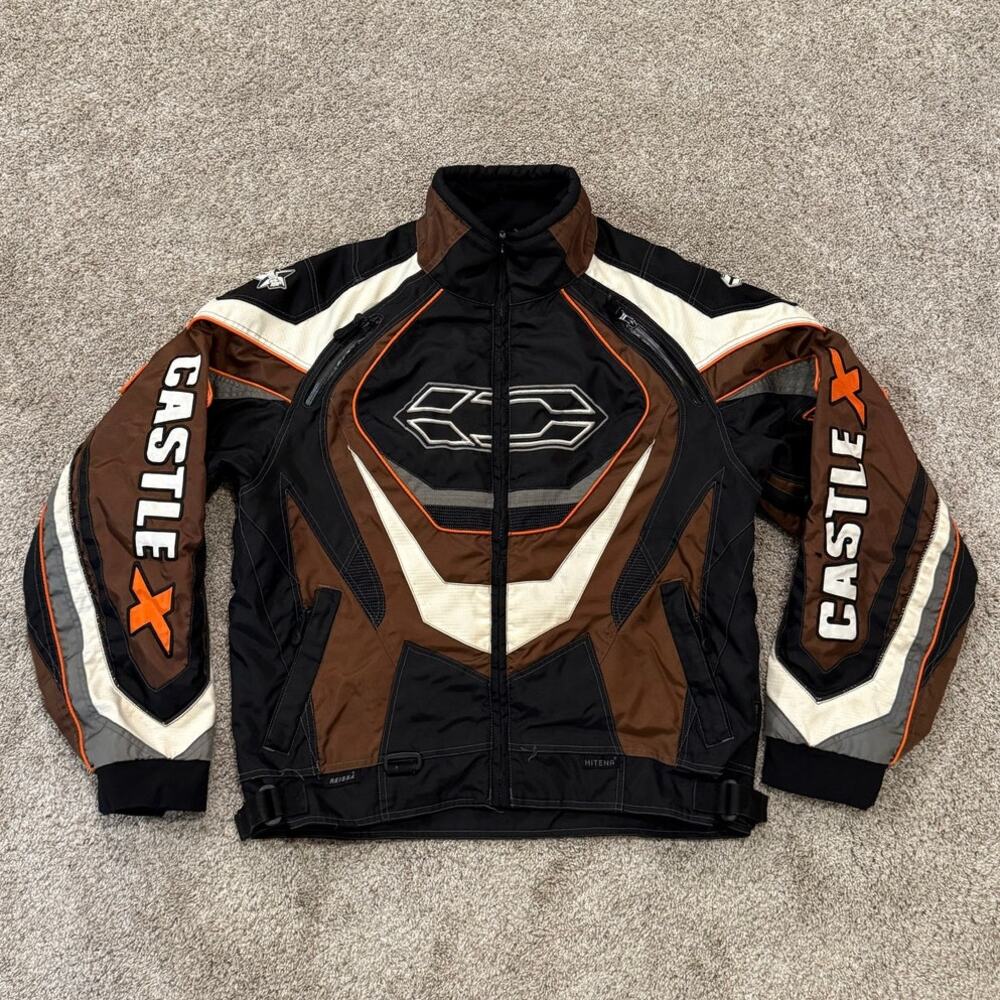 Castle X Men's Racing Snowmobile Jacket size Medium